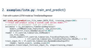 Time Series Analysis: Challenge Kaggle with TensorFlow | PPTX