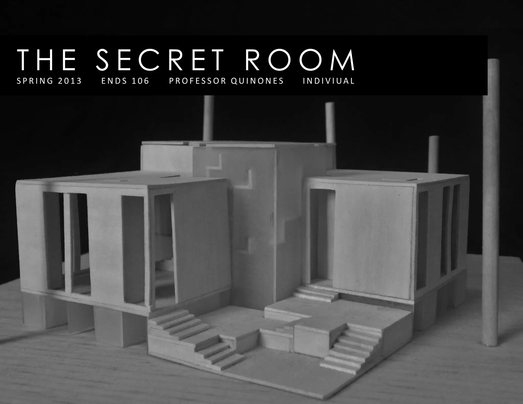 T H E S E C R E T R O O MS P R I N G 2 0 1 3 E N D S 1 0 6 P R O F E S S O R Q U I N O N E S I N D I V I UA L
 