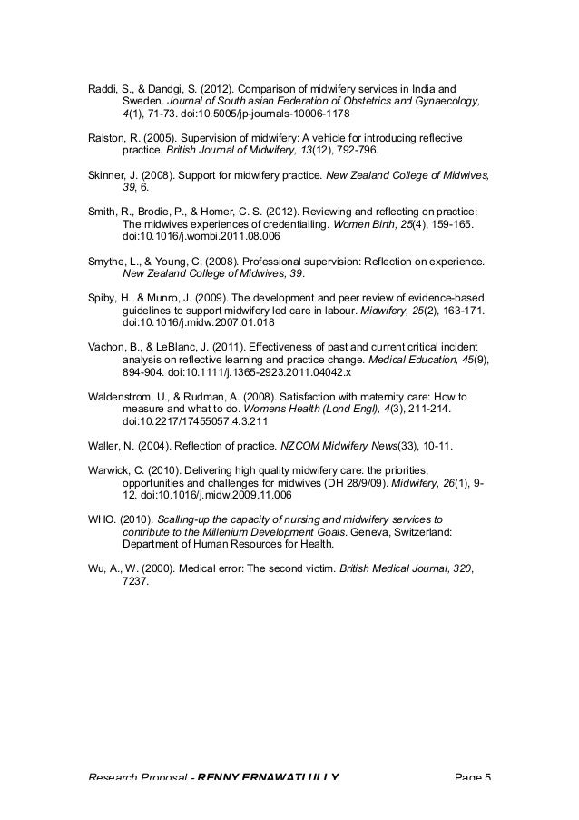 Midwifery dissertation example picture