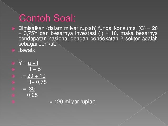 Perhitungan Pendapatan Nasional 1