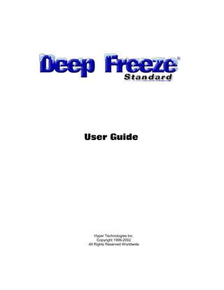 User Guide




    Hyper Technologies Inc.
     Copyright 1999-2002
All Rights Reserved Worldwide