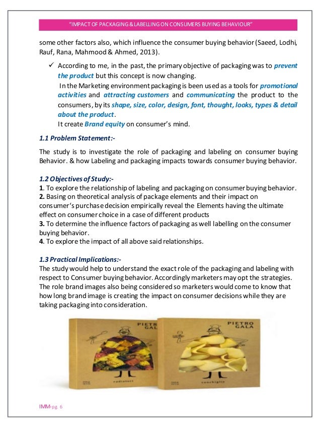 Packaging ResearchGirish