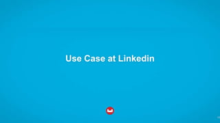• Kafka was created by LinkedIn
• Kafka is a publish-subcribe system built as a distributed commit log
• Processes 500+ TB...