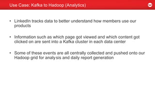Use Case: Jobs Cluster
• Read scaling, Couchbase ~80k QPS, 24 server cluster(s)
• Hadoop to pre-build data by partition
• ...