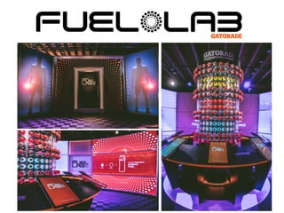 Gatorade Fuel Lab Visuals