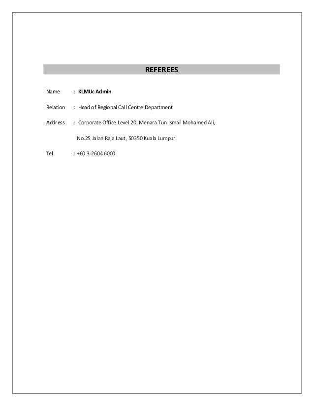 Resume
