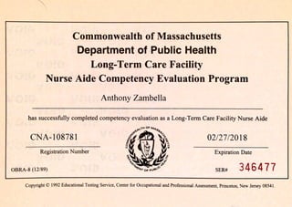 CNA Certification (dragged)