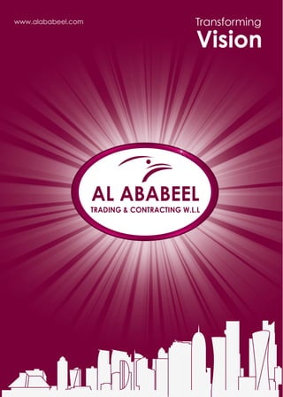 www.alababeel.com
Vision
Transforming
 
