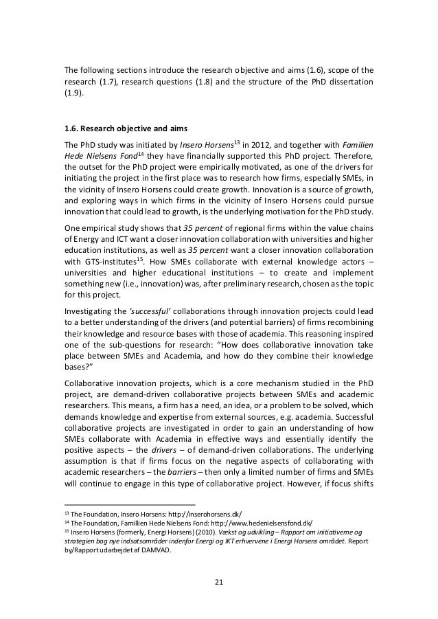 phd thesis smes