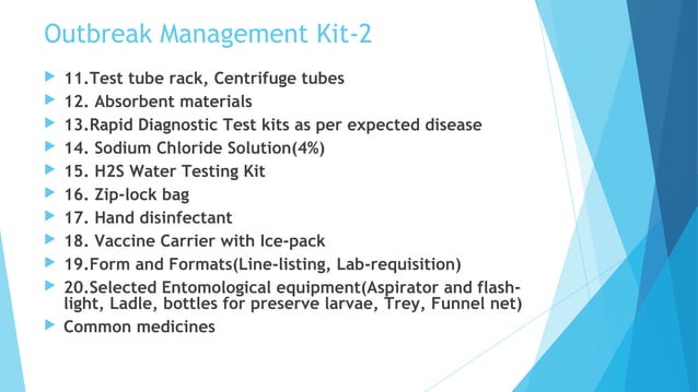 Outbreak Preparedness Ppt