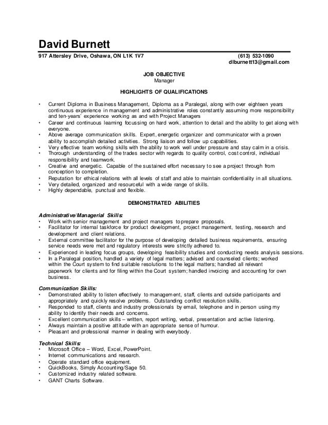 david burnett ba resume 3 ba resume