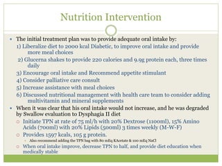 Parenteral nutrition case study quiz picture