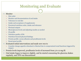 What lab value indicates tpn is effective picture