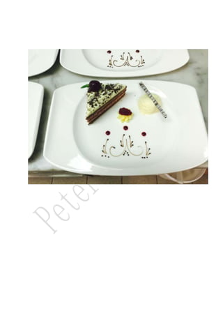Ondrusek dessert presentation