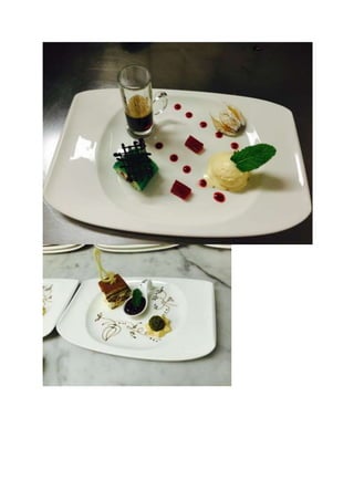 Ondrusek dessert presentation