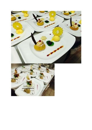 Ondrusek dessert presentation