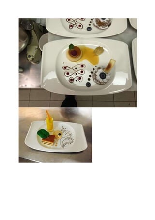 Ondrusek dessert presentation