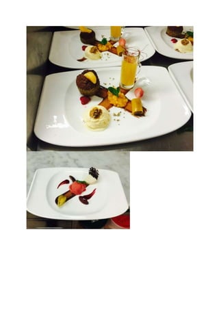 Ondrusek dessert presentation