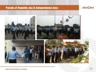 Parade of Republic day & Independence day:-
17
 