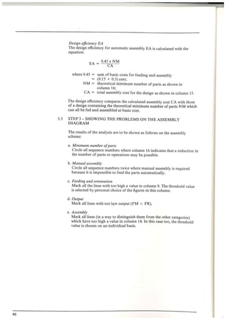Design for Product Assembly#2 | PDF