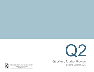 Q2Quarterly Market Review
Second Quarter 2017
 