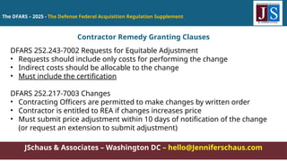 DFARS Part 252 - Clauses - Defense Regulations | PPTX