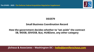 Dd2579 Example Form DFARS Part 253 - Forms - Defense Contracting Regulations | PPTX