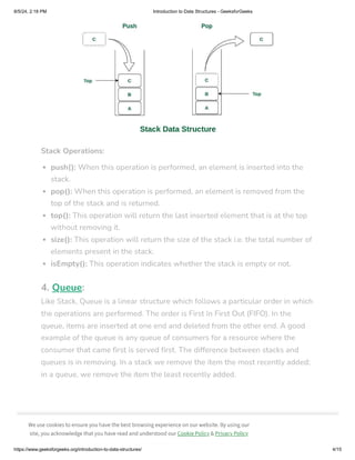 Data Structure All Data Structure List In Detail | PDF