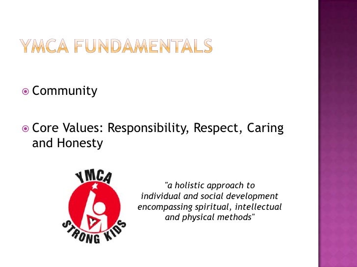 Past Presentation on YMCA/Teenager Relationships