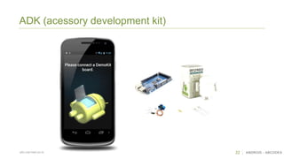 22 ANDROID - ABCODESSÃO CAETANO DO SUL
ADK (acessory development kit)
 