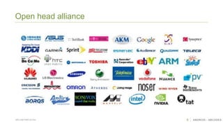 9 ANDROID - ABCODESSÃO CAETANO DO SUL
Open head alliance
 