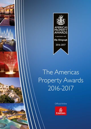 2016-2017
The Americas
Property Awards
2016-2017
Official Airline
 