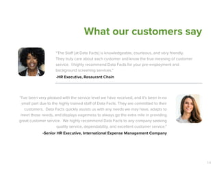 Df background screening brochure | PDF