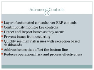 Oracle Systems & Control for Financial Org. | PPT