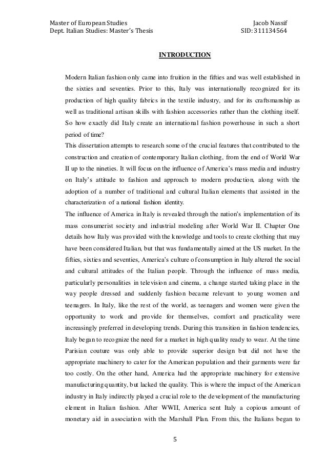 How to write a master thesis How to write a master thesis