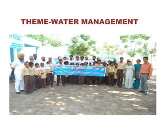 THEME-WATER MANAGEMENT
 