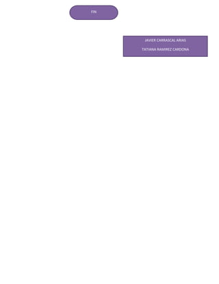 FIN
JAVIER CARRASCAL ARIAS
TATIANA RAMIREZ CARDONA