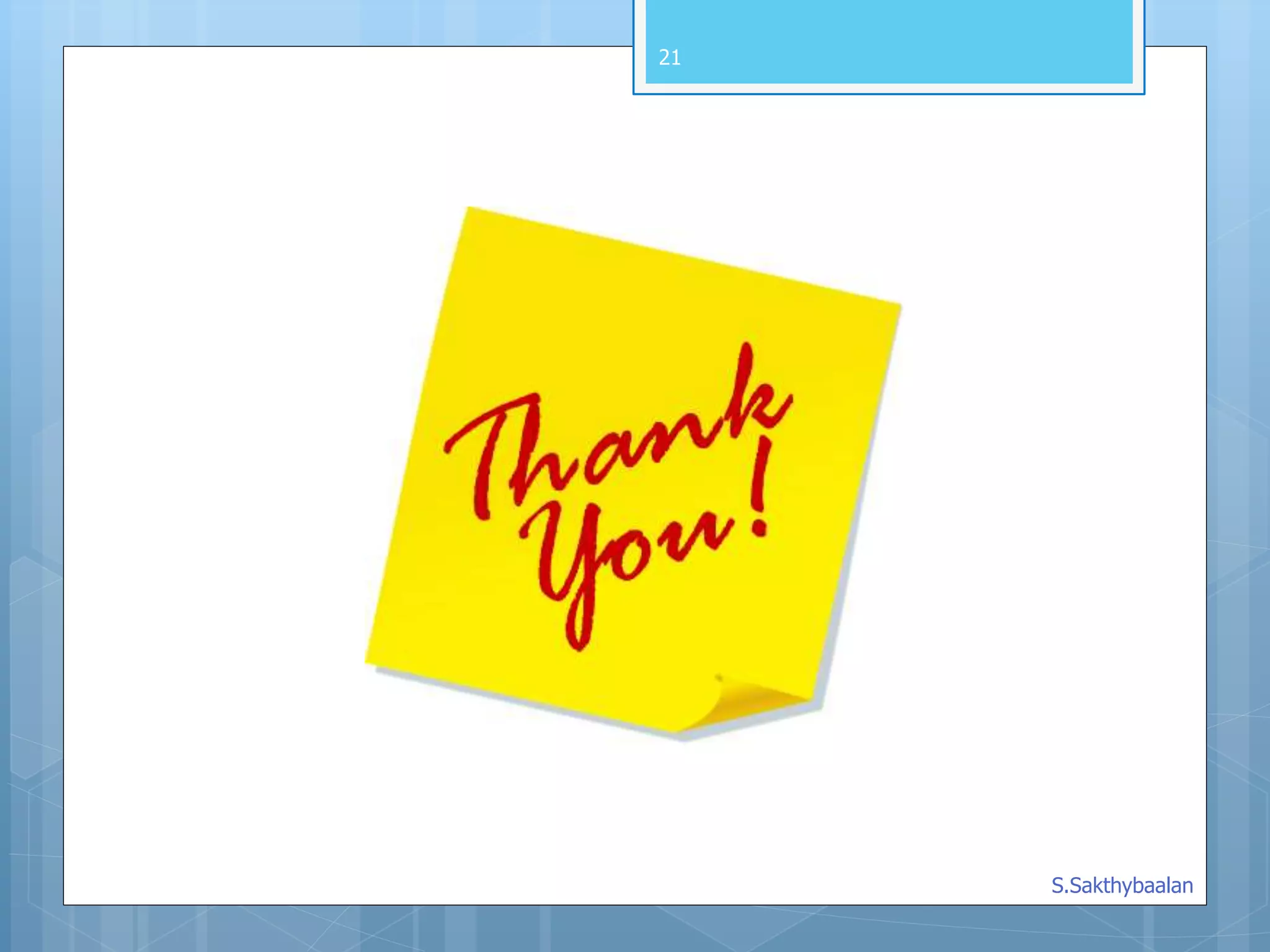 21
S.Sakthybaalan
 