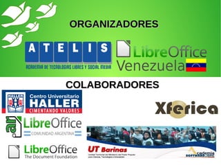 ORGANIZADORESORGANIZADORES
COLABORADORESCOLABORADORES
 