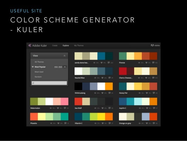 scheme generator design for developer color scheme generator design for developer color