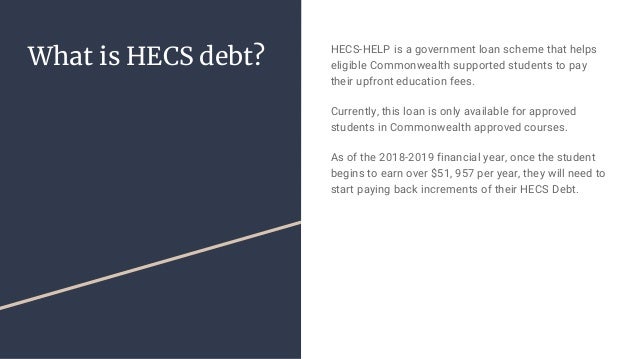 What happens to your HECS-HELP debt when you die?