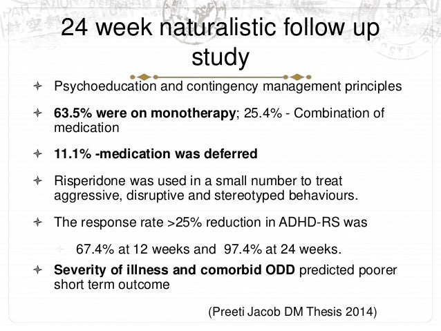 Adhd thesis