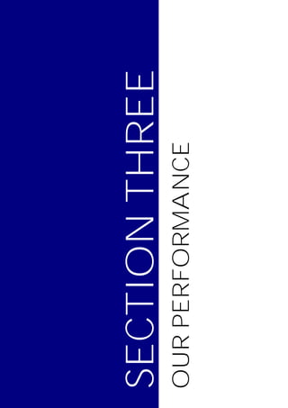 SECTION THREE
          OUR PERFORMANCE




Page 27
 