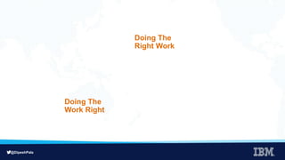 @DipeshPala
Doing The
Right Work
Doing The
Work Right
 