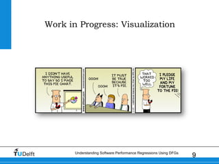 9Understanding Software Performance Regressions Using DFGs
Work in Progress: Visualization
 