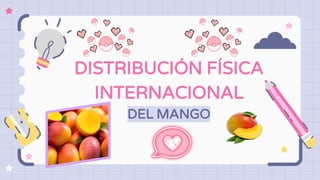 DISTRIBUCIÓN FÍSICA
INTERNACIONAL
DEL MANGO
 