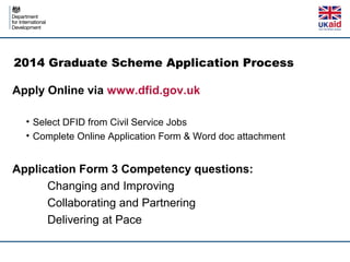 DFID Graduate Development Scheme | PPT