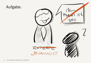 S DF.EDU WEBTHINKING. FEBRUAR 2013. DIE FIRMA GMBH20
Aufgabe:
 