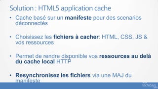 Les défis d’une application mobile multi-périphériques avec HTML5
