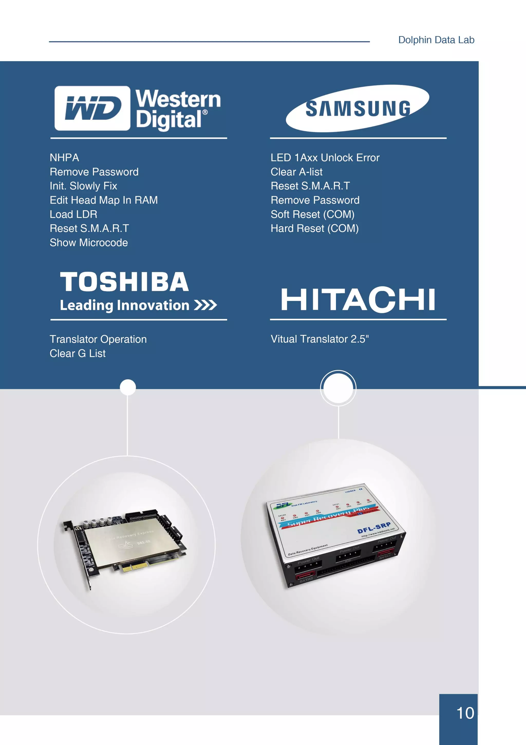 Dfl ddp data recovery datasheet